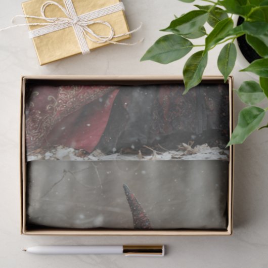 Decoupage Irish Winter Witch of Light  薄葉紙 (ギフト)