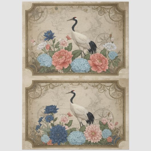 Decoupage Kranich Collection 薄葉紙 (正面)