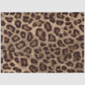 Decoupage Leopard Print Faux Texture  薄葉紙 (正面)