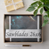 Decoupage Longhorns Bluebonnets Trees Handsaws 薄葉紙 (ギフト)