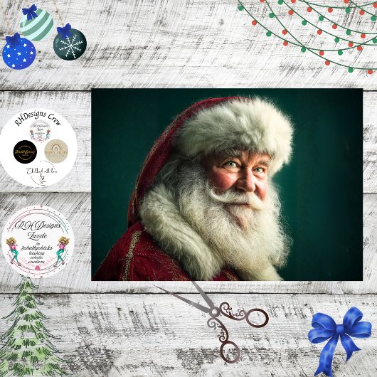 Decoupage Magical Tradition Santa Claus  薄葉紙