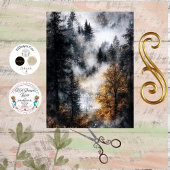 Decoupage Majestic Irish Mountain Range 薄葉紙