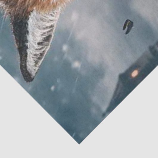 Decoupage Medieval Archer Fox Warrior  薄葉紙 (詳細)