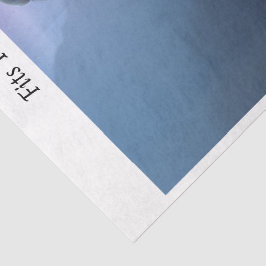 Decoupage Mermaid Purple Iridescent Tail 16x20  薄葉紙 (詳細)