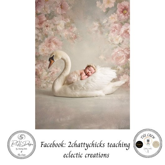 Decoupage Miracle Noelle & Swan 薄葉紙