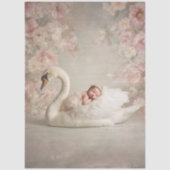 Decoupage Miracle Noelle & Swan 薄葉紙 (正面)