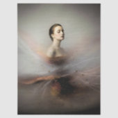 Decoupage Mysterie Woman 薄葉紙 (正面)