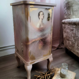 Decoupage Mysterie Woman 薄葉紙