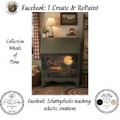 Decoupage Nostalgic Rustic Farmhouse Moon  薄葉紙