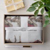 Decoupage Nostalgic Santa Rudolph Kiss  薄葉紙 (ギフト)