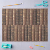 Decoupage Old Book Spines (Heraldic) 薄葉紙 (クラフト)