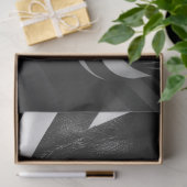 Decoupage Optical Black White Face Illusion 薄葉紙 (ギフト)