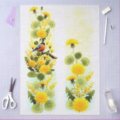 Decoupage Paper Colorful Garden 薄葉紙 (クラフト)