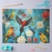 Decoupage Paper Colorful Garden 薄葉紙 (クラフト)