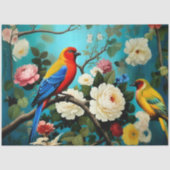 Decoupage Paper Colorful Garden 薄葉紙 (正面)