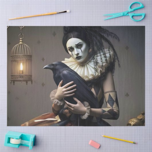 decoupage paper dark fantasy 薄葉紙 (クラフト)