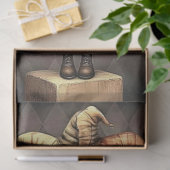 Decoupage Paper Melancholic Clown  薄葉紙 (ギフト)