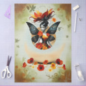 Decoupage Paper Whimsical Flower Fairy  薄葉紙 (クラフト)