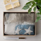 Decoupage Patriotic Golden Retriever 250th 薄葉紙 (ギフト)