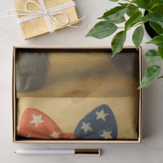 Decoupage Patriotic Highland Ballerina Tutu  薄葉紙 (ギフト)