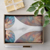 Decoupage Phoenix Art 12" rounds & 4" coasters 薄葉紙 (ギフト)