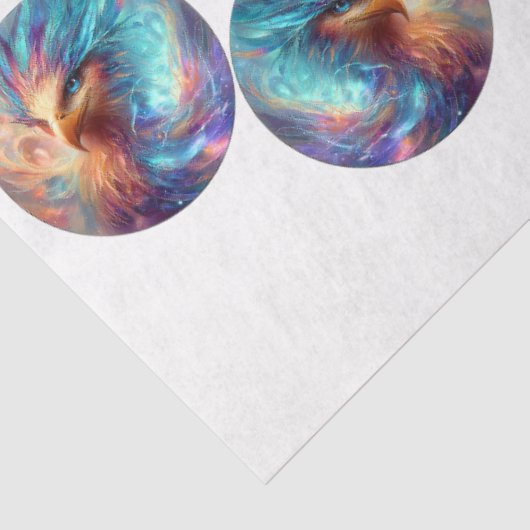 Decoupage Phoenix Art 12" rounds & 4" coasters  薄葉紙 (詳細)