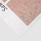 Decoupage Pink Floral Snowman Handsaw Panels  薄葉紙 (詳細)