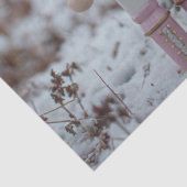 Decoupage Pink Nutcracker & Highland Calf Snow  薄葉紙 (詳細)