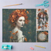 Decoupage Poetic Gothic Motifs 薄葉紙 (クラフト)