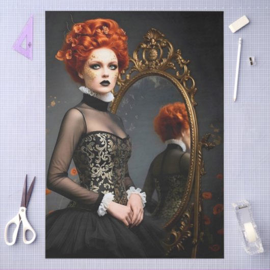 Decoupage Poetic Gothic Motifs 薄葉紙 (クラフト)