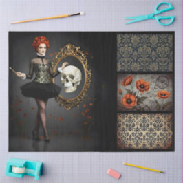 Decoupage Poetic Gothic Motifs 薄葉紙