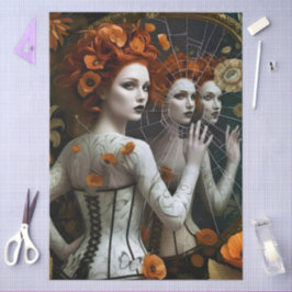 Decoupage Poetic Gothic Motifs 薄葉紙