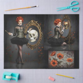 Decoupage Poetic Gothic Motifs 薄葉紙