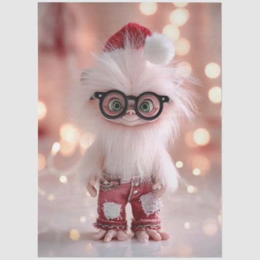 Decoupage Pompous Pete Prissy Pink Broghter 薄葉紙 (正面)