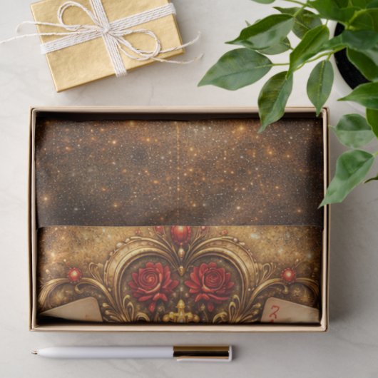 Decoupage Queen of Hearts  Enchanted Adventures  薄葉紙 (ギフト)