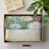 Decoupage Rabbit in the Wildflowers 薄葉紙 (ギフト)