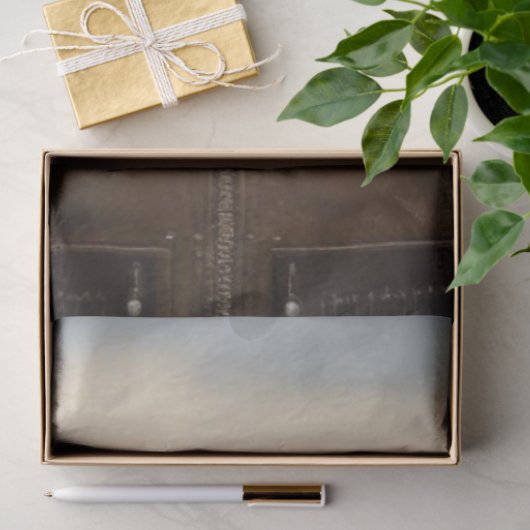 Decoupage Retro Aviation Racoon Leather Jacket 薄葉紙 (ギフト)