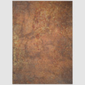 Decoupage Rust Toned Textured Faux Background 薄葉紙 (正面)