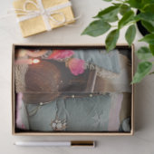 Decoupage Rusti Pink Truck Highland Valentine 薄葉紙 (ギフト)