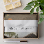 Decoupage Rustic Donkey Barn Farmhouse 16x20 薄葉紙 (ギフト)