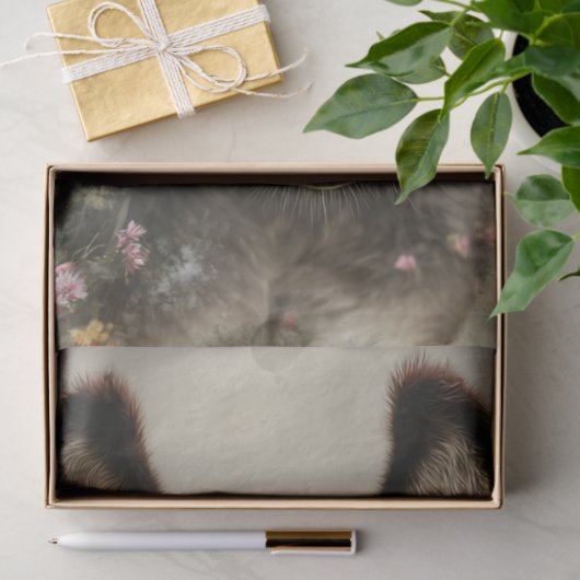 Decoupage Rustic Donkey Countryside Art 薄葉紙 (ギフト)