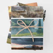 Decoupage Rustic Farm Style 26x6 for Handsaws ラッピングペーパーシート (インサイチュ)