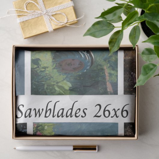 Decoupage Rustic Farm Style 26x6 for Handsaws 薄葉紙 (ギフト)