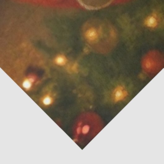 Decoupage Santa Mouse Writing a Letter 薄葉紙 (詳細)