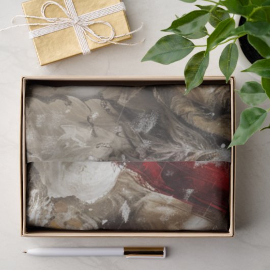 Decoupage Santa & Rudolph Christmas Bond 薄葉紙 (ギフト)