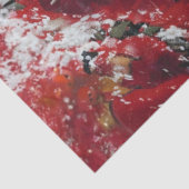 Decoupage Santa Rudolph Landscape North Pole  薄葉紙 (詳細)