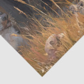 Decoupage Skeleton Cowboy Fur Feather Funk Band 薄葉紙 (詳細)