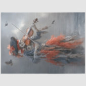 Decoupage Skeleton Eerie Meets Pirate Charm  薄葉紙 (正面)