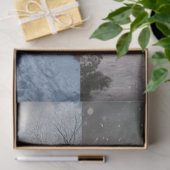 Decoupage Snow Church Red Truck Runner Sleds 薄葉紙 (ギフト)