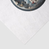 Decoupage Snow Globe Moulds Winter Village 3" 薄葉紙 (詳細)